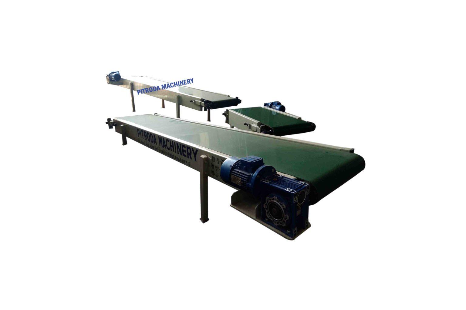 Horizontal Belt Conveyor Truck Loading Conveyor